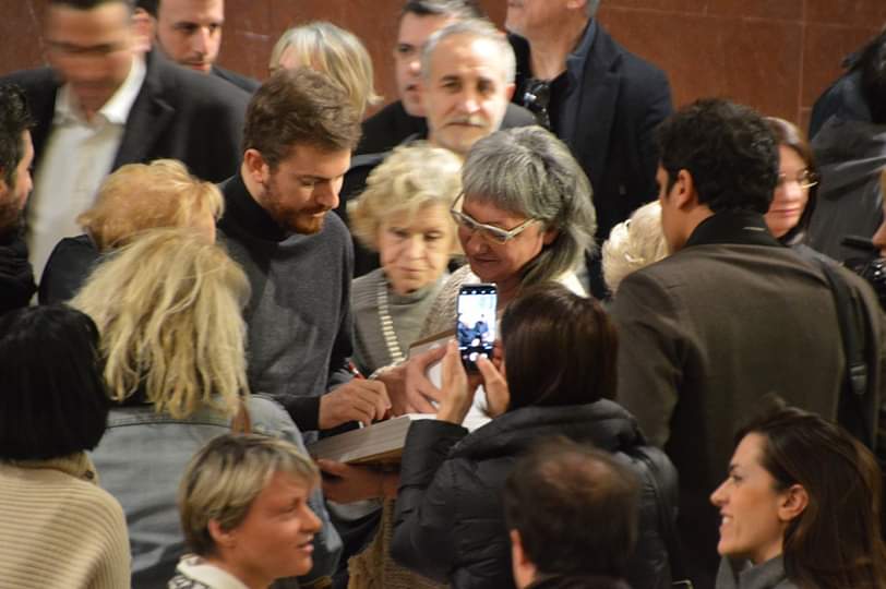 Daniele Radini Tedeschi al Rettorato della Sapienza